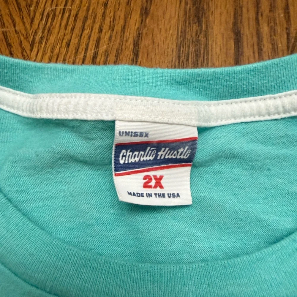 Charlie Hustle Kansas City Current Teal Graphic Short-Sleeve Tee - Picture 2 of 4